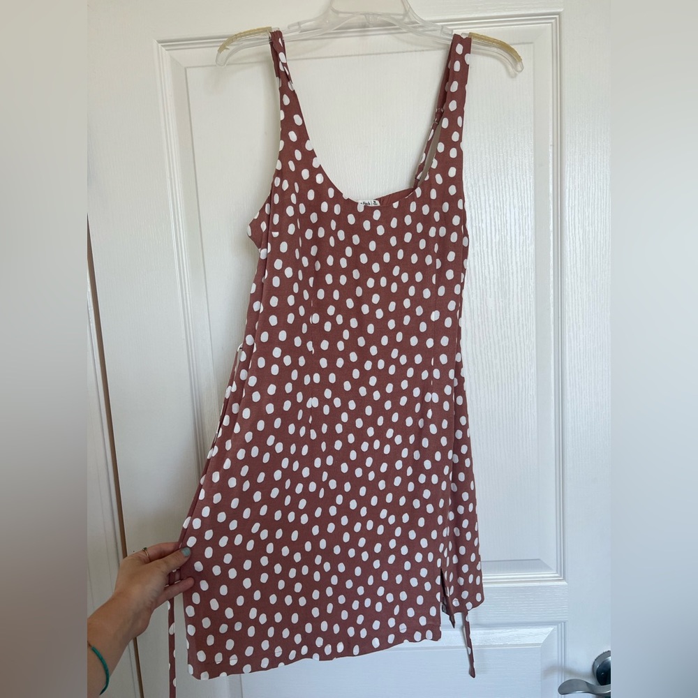 Abercrombie and fitch polka dot dress